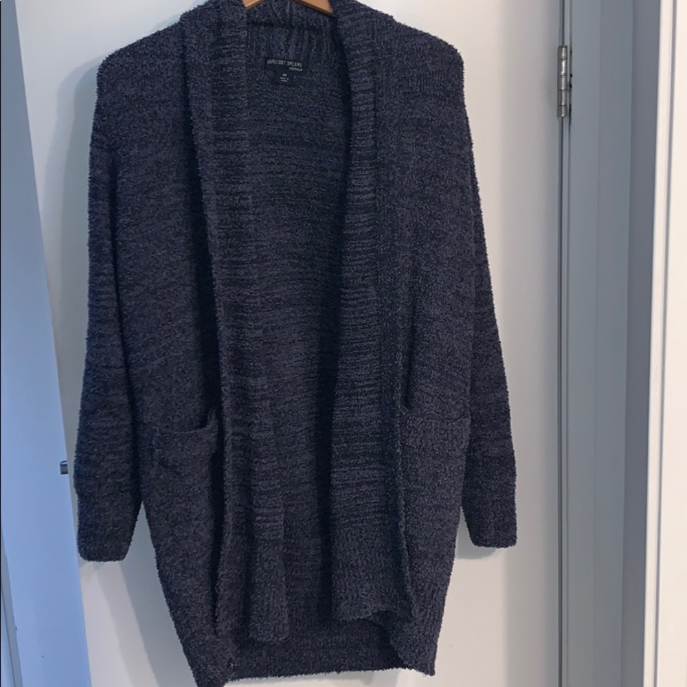 Barefoot Dreams Cozychic long cardigan Size XS